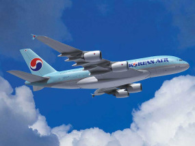 Korean Air - A 380 en vol 