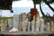 Nouvelle-Calédonie - Côte Est - Etal de pierres à savon © Tourisme Province Nord, Stéphane Ducandas