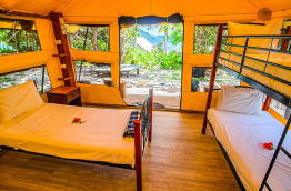 Fidji - Iles Yasawa - Barefoot Kuata Island - Dortoir Sunrise Dorm