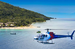 Fidji - Iles Mamanuca - Castaway Island - Transfert en hélicoptère