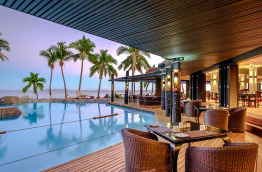 Fidji - Environs de Nadi - DoubleTree Resort by Hilton Hotel Fiji - Sonaisali Island - Restaurant Vulani
