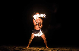 Fidji - Iles Yasawa - Danse du feu