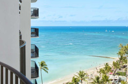 Hawaii - Oahu - Honolulu Waikiki - Outrigger Waikiki Beach Resort - Partial Ocean View Room