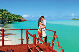 Iles Cook - Aitutaki - Aitutaki Lagoon Private Island Resort - Flying Boat Restaurant
