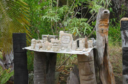 Nouvelle-Calédonie - Etals de pierre à savon © Tourisme Province Nord