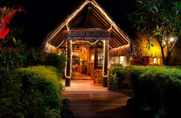 Polynésie - Moorea - Les Tipaniers - Restaurant Jardin