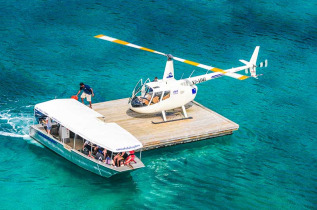 Vanuatu - Efate - Survol en hélicoptère, aux alentours de Port Vila (10 minutes) © Eden Tours