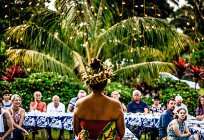 Iles Cook - Rarotonga - Dîner chez l'habitant © Cook Islands Tours