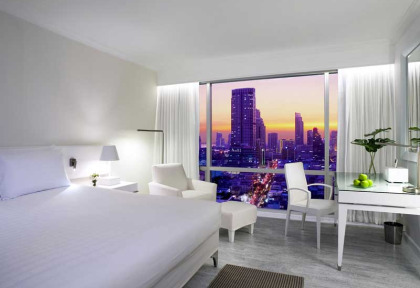 Thailande - Bangkok - Pullman Bangkok Hotel G - Deluxe Room White G © Thanaporn Laboup