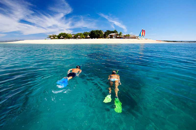 Fidji - Iles Yasawa - Snorkeling à South Sea Island