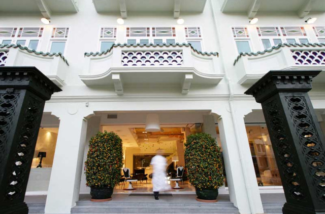 Singapour - New Majestic Hotel - Vue extérieure