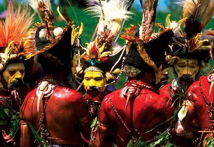 Festival en Papouasie-Nouvelle-Guinée © David Kirkland