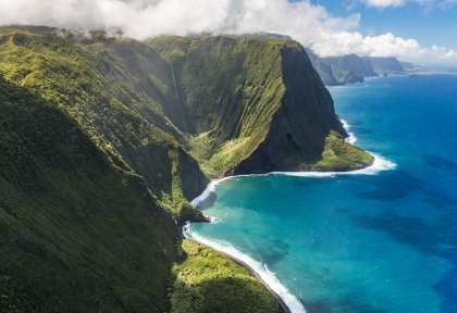 Les falaises de Molokai © HTA - Tor Johnson
