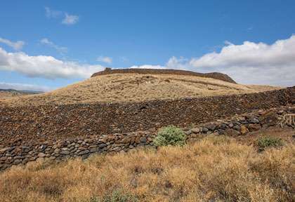 le rocher de Puukohala Heiau National Historic Site