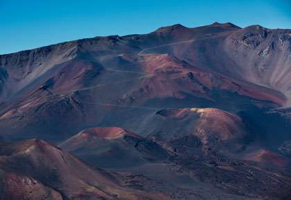 Le sommet de Haleakala