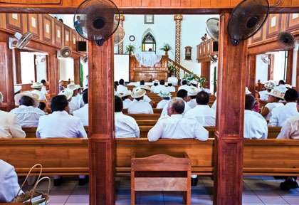 La messe de Rarotonga