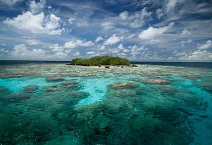Fakarava dans les îles Tuamotu