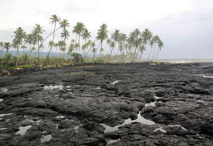 Champs de lave à Savai'i