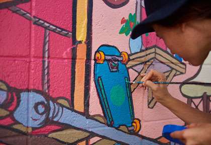 Street art à Kaka'ako