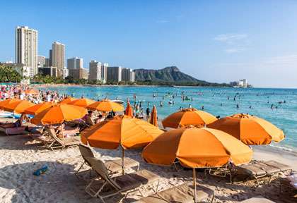 Le quartier de Waikiki