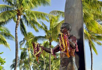 La statue de The Duke
