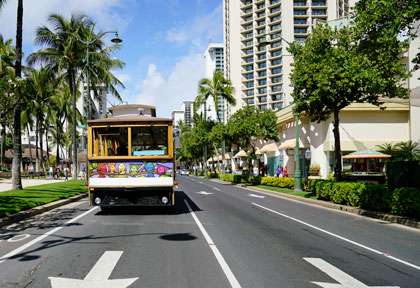 Les rues de Honolulu