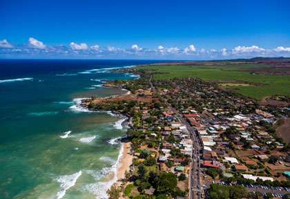 La côte de Paia