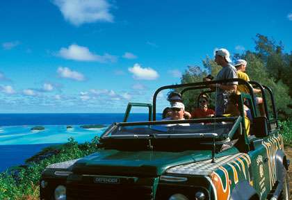 Excursion en 4x4 à Bora Bora
