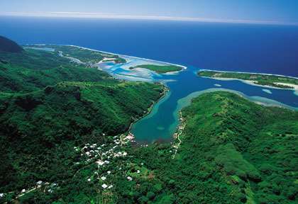 Huahiné en Polynésie