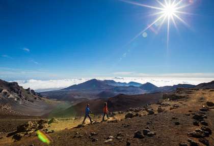 Coucher de soleil sur le Haleakala