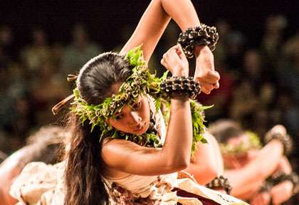 Danse traditionnelle à Hawaii