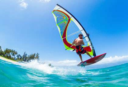 Windsurf à Hawaii