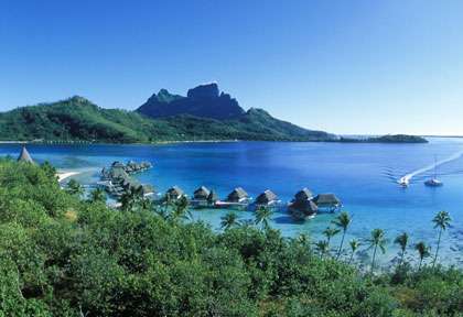 Bora Bora en Polynésie