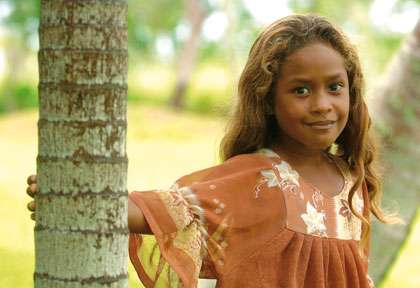 Petite fille de Lifou