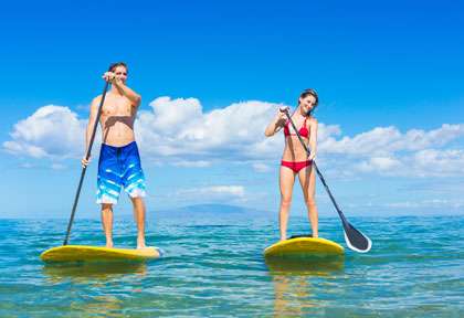 Stand-Up paddle en Nouvelle-Calédonie