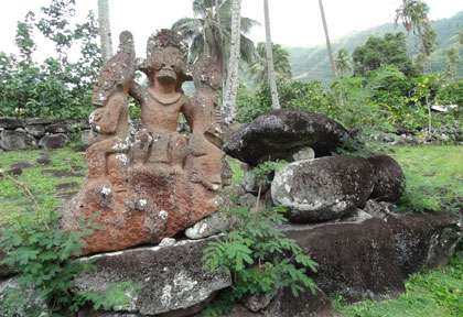 Archéologie en Polynésie