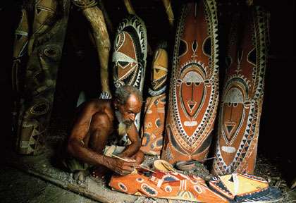 Art Tribal en Papouasie