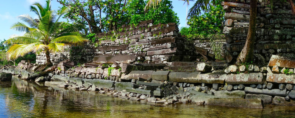 Les ruines de Nan Madol à Pohnpei © SPTO - David Kirkland