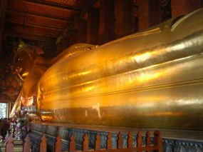 Thailande - Le Bouddha Couché du Wat Pho © Patrice Duchier – ONT Thaïlande