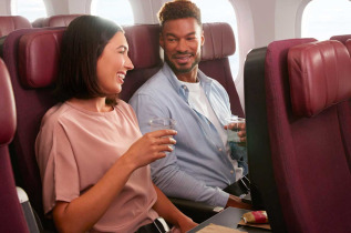 Qantas - Boeing 787 Dreamliner - Economy