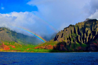 Hawaii - Kauai - Croisière snorkeling le long de la Na Pali Coast avec repas 