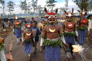 Papouasie-Nouvelle-Guinée - Mount Hagen Show © Trans Niugini Tours