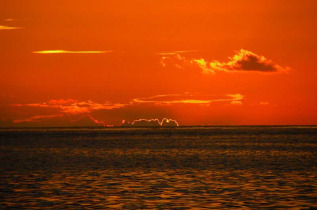 Polynésie française - Moorea - Coucher de Soleil Taboo