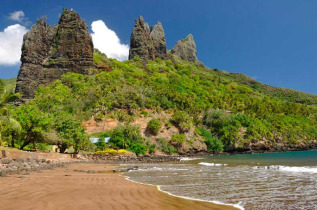 Polynésie Française - Îles Marquises - Nuku Hiva - Vallée de Hatiheu