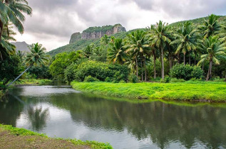 Polynésie Française - Îles Marquises - Nuku Hiva - Cascades de Hakaui