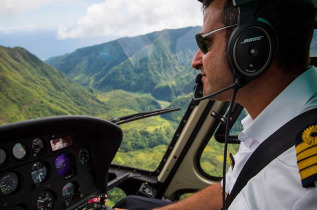 Polynésie française - Tahiti - Survol en Hélicoptère depuis Tahiti © Angel M