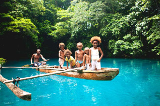 Vanuatu - Espiritu Santo - Champagne Beach & Trou bleu Nanda © Vanuatu Tourism Office