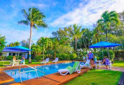 Iles Cook - Rarotonga - The Black Pearl Beach Side Apartments