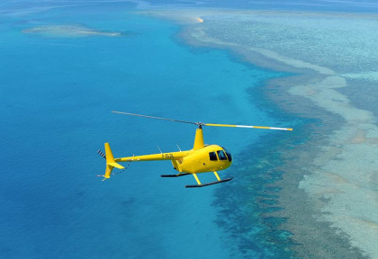 Nouvelle-Calédonie - Hélicoptère © Helisud - Patrice Morin