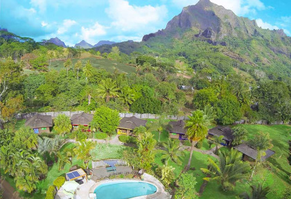 Polynésie - Moorea - Village Temanoha